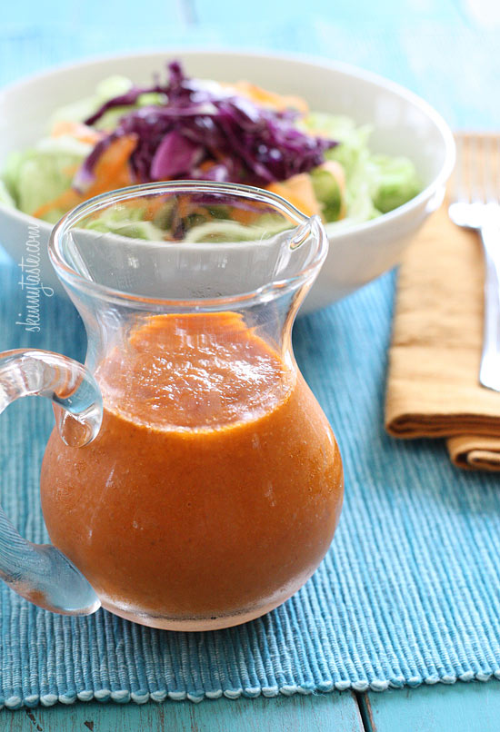 Carrot and ginger dressing