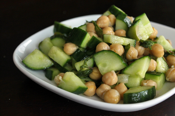 Mojito-Style Chickpea Salad