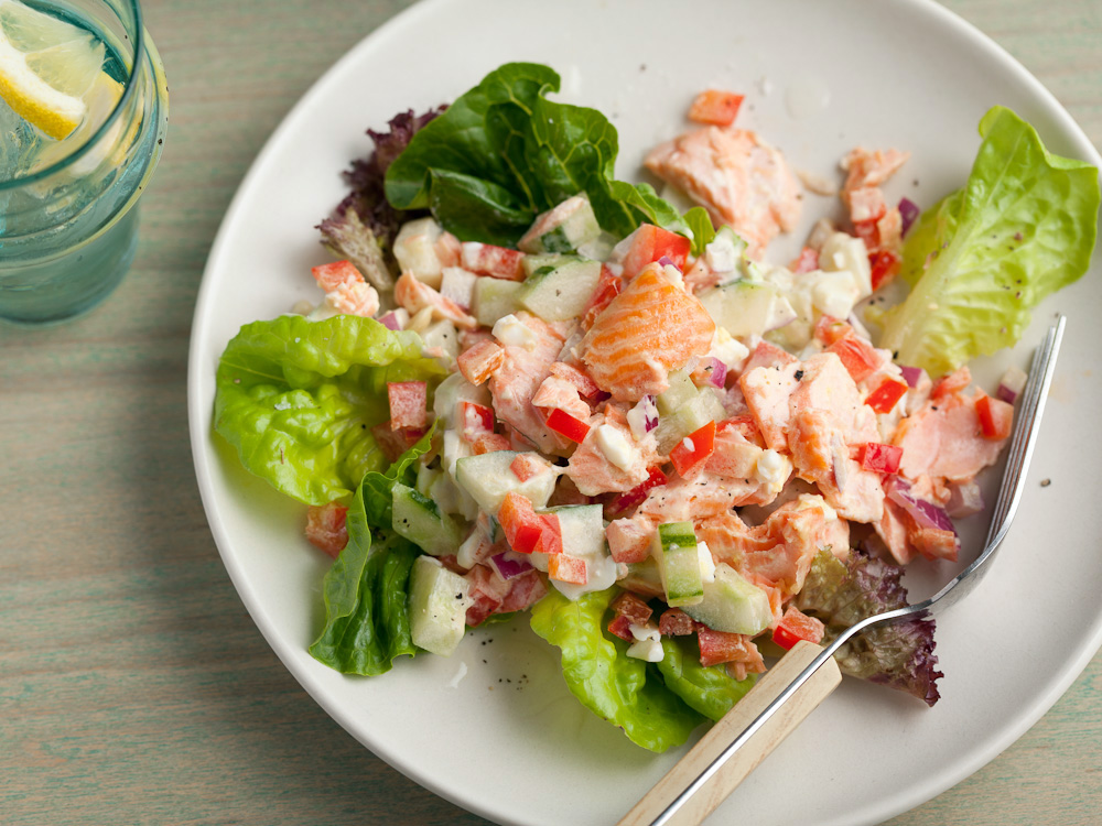 Salmon salad