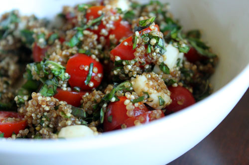 Caprese Salad with Quinoa
