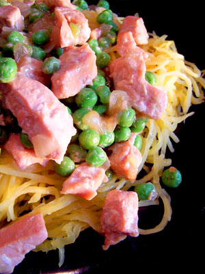 Pasta with Salmon and Peas