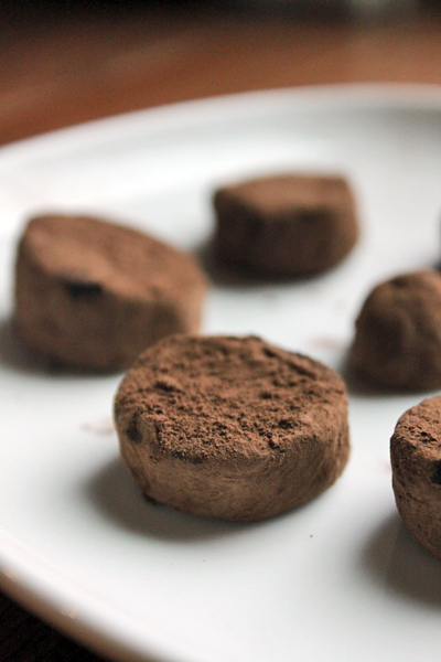 Chocolate-Covered Banana Bites