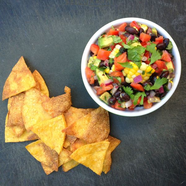 Black Bean Pico de Gallo