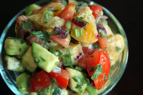 Avocado Pico de Gallo with Orange