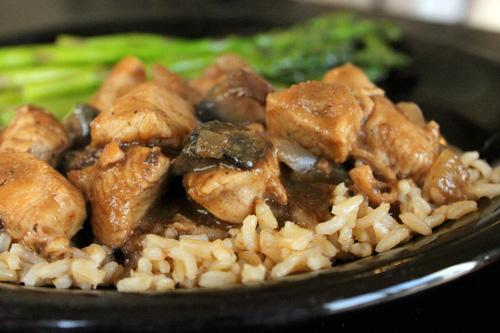 Chicken with Portobello Mushrooms