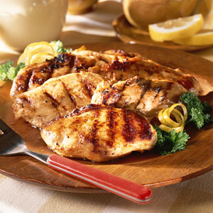 Grilled lemon chicken