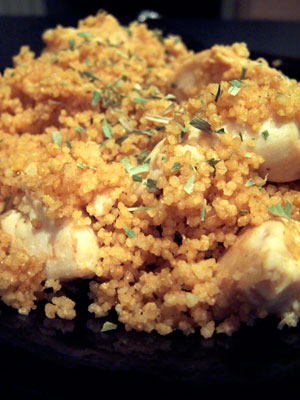 Chicken with Orange and Couscous
