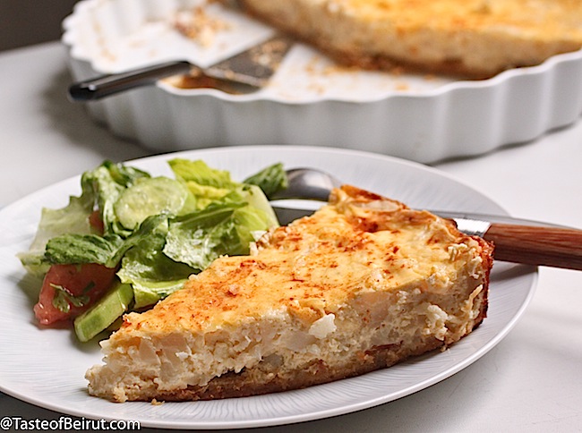 Cauliflower Quiche