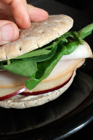 Turkey and Apple Sandwich