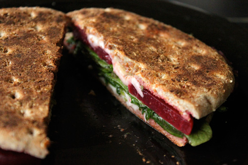 Sandwich de remolacha