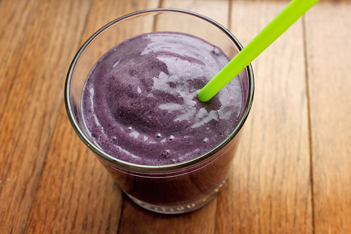 Blueberry and Coconut Smoothie