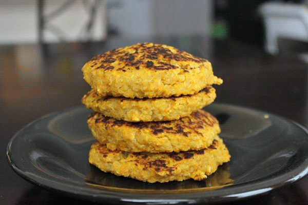 Butternut Squash and Quinoa Patties